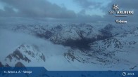 Archived image Webcam St Anton: Valluga mountain 04:00