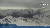 Archived image Webcam St Anton: Valluga mountain 07:00