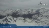 Archived image Webcam St Anton: Valluga mountain 16:00