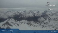 Archived image Webcam St Anton: Valluga mountain 18:00