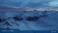 Archived image Webcam St Anton: Valluga mountain 00:00