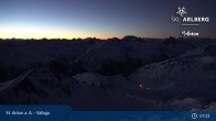 Archived image Webcam St Anton: Valluga mountain 06:00