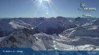 Archived image Webcam St Anton: Valluga mountain 10:00