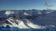 Archived image Webcam St Anton: Valluga mountain 14:00