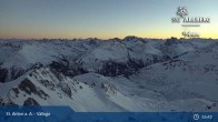 Archived image Webcam St Anton: Valluga mountain 16:00