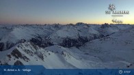 Archiv Foto Webcam St. Anton - Valluga 02:00