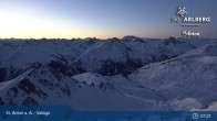 Archived image Webcam St Anton: Valluga mountain 06:00