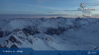 Archived image Webcam St Anton: Valluga mountain 00:00