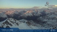 Archiv Foto Webcam St. Anton - Valluga 02:00