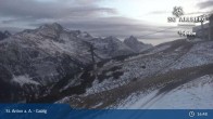 Archived image Webcam Galzig Top Station - St. Anton 00:00