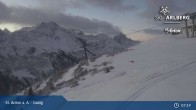 Archiv Foto Webcam St. Anton - Galzig Bergstation 06:00