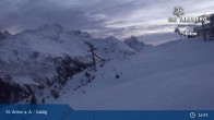 Archived image Webcam Galzig Top Station - St. Anton 00:00