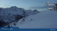 Archived image Webcam Galzig Top Station - St. Anton 07:00