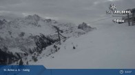 Archived image Webcam Galzig Top Station - St. Anton 12:00