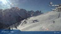 Archived image Webcam Galzig Top Station - St. Anton 10:00