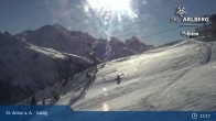 Archived image Webcam Galzig Top Station - St. Anton 12:00