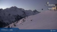 Archiv Foto Webcam St. Anton - Galzig Bergstation 06:00