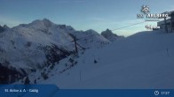 Archiv Foto Webcam St. Anton - Galzig Bergstation 16:00