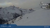 Archiv Foto Webcam St. Anton - Galzig Bergstation 06:00