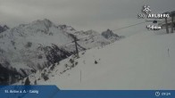 Archiv Foto Webcam St. Anton - Galzig Bergstation 08:00