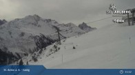 Archiv Foto Webcam St. Anton - Galzig Bergstation 10:00