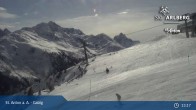 Archived image Webcam Galzig Top Station - St. Anton 12:00