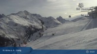 Archived image Webcam Galzig Top Station - St. Anton 14:00