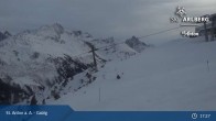 Archived image Webcam Galzig Top Station - St. Anton 16:00