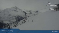 Archived image Webcam Galzig Top Station - St. Anton 06:00