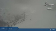 Archiv Foto Webcam St. Anton - Galzig Bergstation 14:00