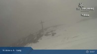 Archiv Foto Webcam St. Anton - Galzig Bergstation 12:00