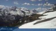 Archiv Foto Webcam St. Anton - Galzig Bergstation 10:00