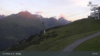 Archiv Foto Webcam St. Anton - Galzig Bergstation 02:00