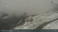 Archiv Foto Webcam St. Anton - Galzig Bergstation 10:00