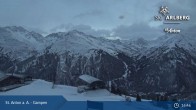 Archiv Foto Webcam St. Anton - Bergstation Gampenbahn 00:00