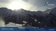 Archiv Foto Webcam St. Anton - Bergstation Gampenbahn 08:00