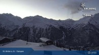 Archiv Foto Webcam St. Anton - Bergstation Gampenbahn 06:00