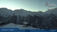 Archiv Foto Webcam St. Anton - Bergstation Gampenbahn 07:00