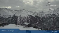 Archiv Foto Webcam St. Anton - Bergstation Gampenbahn 08:00