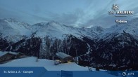 Archived image Webcam Mountain Restaurant Gampen / Top Station Gampenbahn 02:00