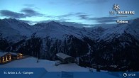 Archived image Webcam Mountain Restaurant Gampen / Top Station Gampenbahn 06:00