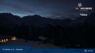 Archived image Webcam Mountain Restaurant Gampen / Top Station Gampenbahn 06:00