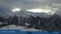 Archived image Webcam Mountain Restaurant Gampen / Top Station Gampenbahn 08:00