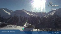 Archived image Webcam Mountain Restaurant Gampen / Top Station Gampenbahn 10:00