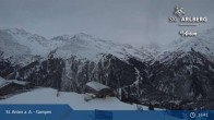 Archived image Webcam Mountain Restaurant Gampen / Top Station Gampenbahn 00:00