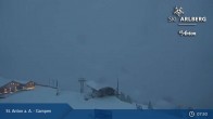 Archived image Webcam Mountain Restaurant Gampen / Top Station Gampenbahn 07:00