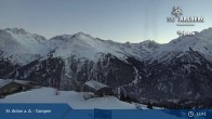 Archived image Webcam Mountain Restaurant Gampen / Top Station Gampenbahn 00:00