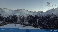 Archiv Foto Webcam St. Anton - Bergstation Gampenbahn 02:00