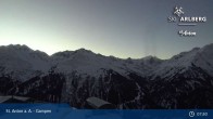 Archiv Foto Webcam St. Anton - Bergstation Gampenbahn 07:00