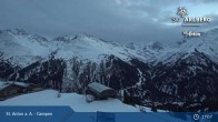 Archived image Webcam Mountain Restaurant Gampen / Top Station Gampenbahn 02:00